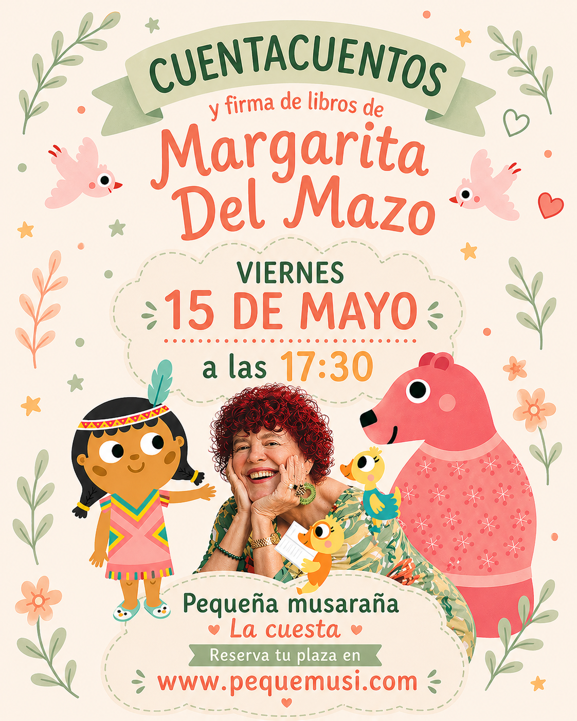 Cuentacuentos Margarita del mazo