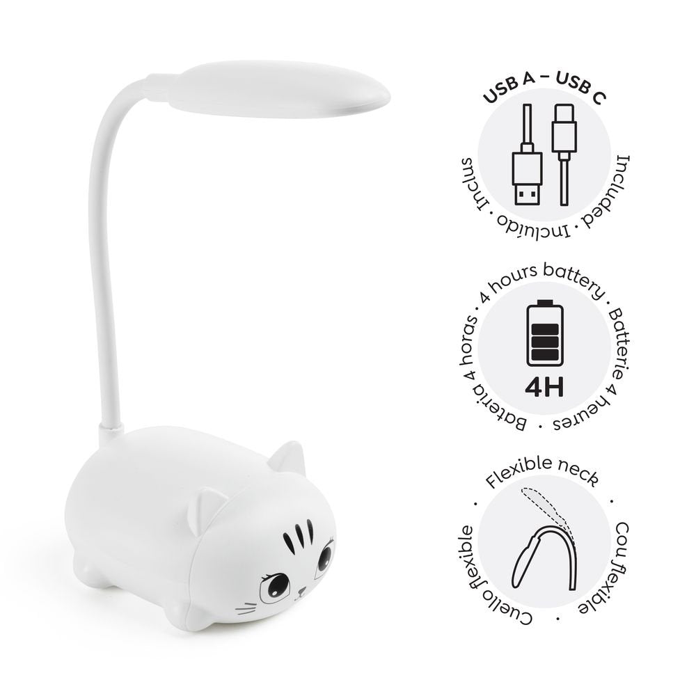 Back2fun Lamparita gato led