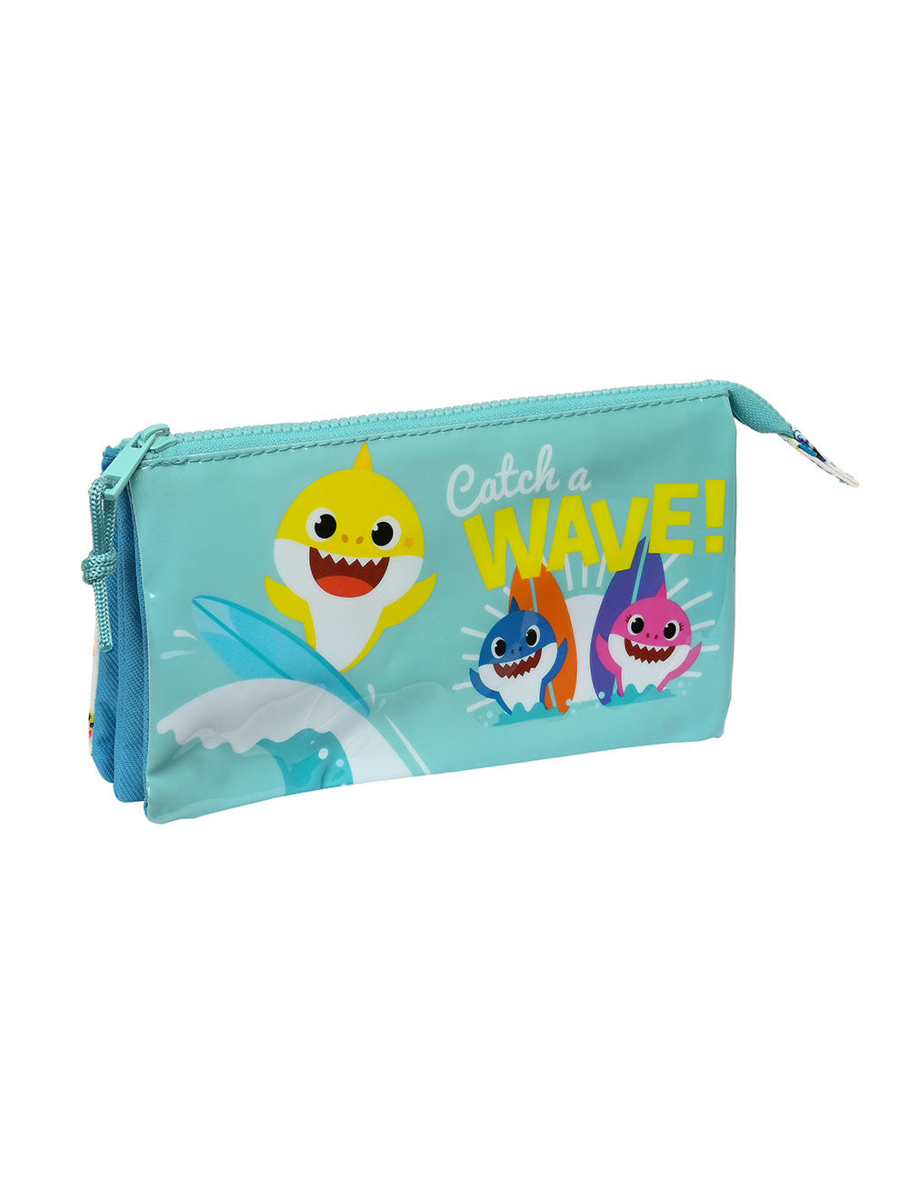 Safta Estuche escolar triple Baby shark