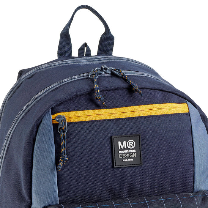 Miquelrius Mochila Triple Amsterdam Negro