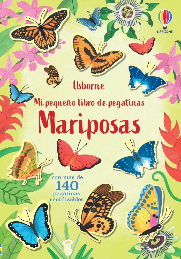 Mi pequeño libro de pegatinas Mariposas