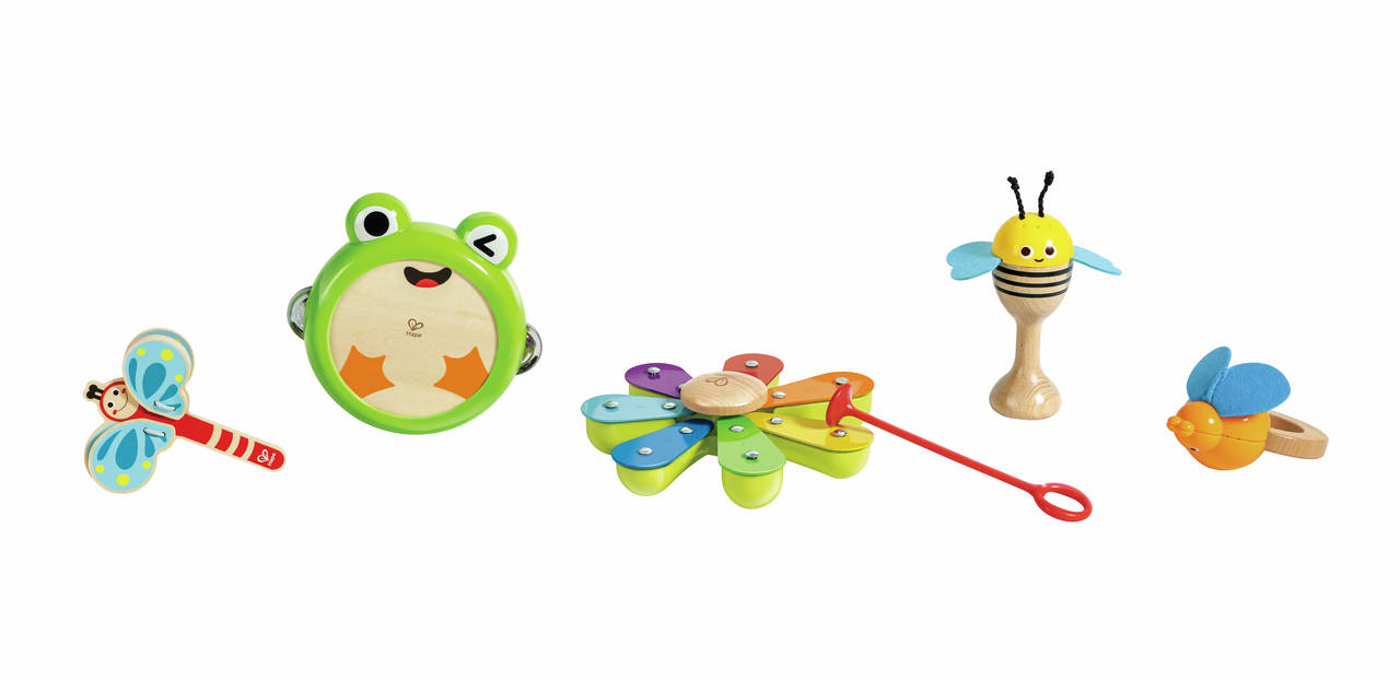 Hape Kit rítmico banda de la naturaleza