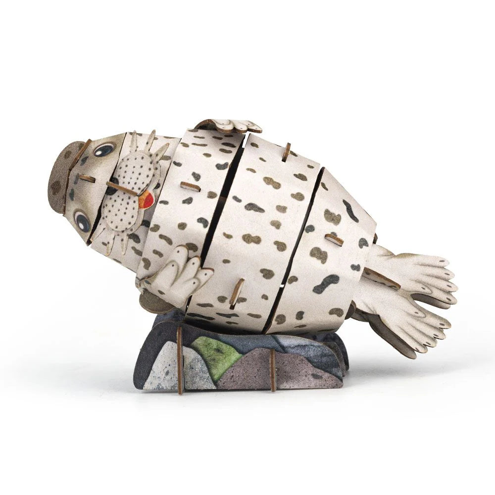 MierEdu Mini Puzzle 3D con sonido Foca