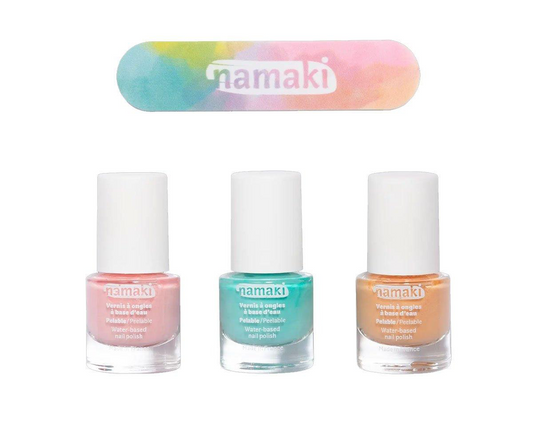 Namaki Pack 3 Esmaltes de uñas al agua Summer Delights