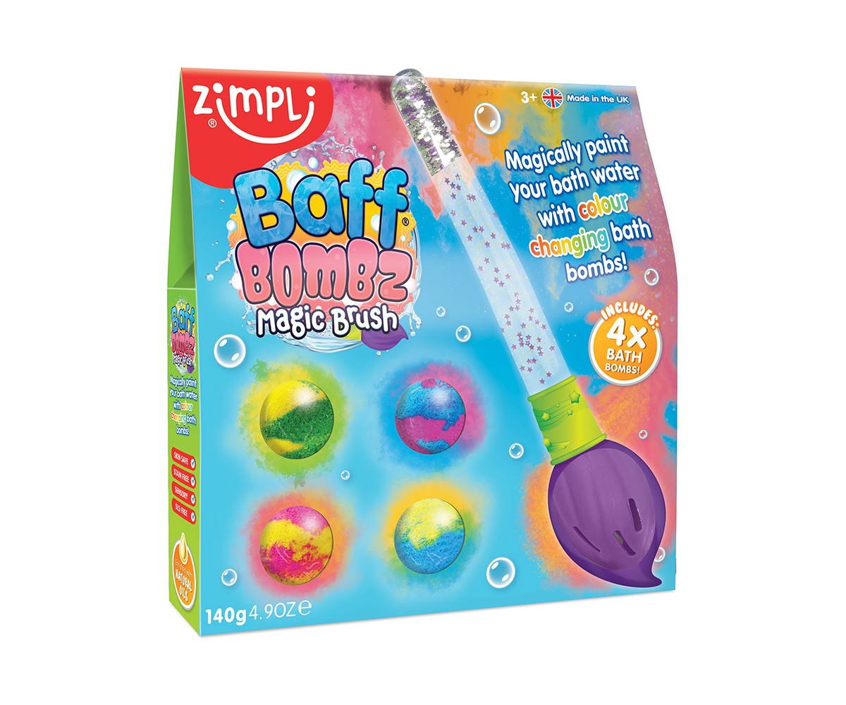 Zimpli Pincel mágico + 4 bombas