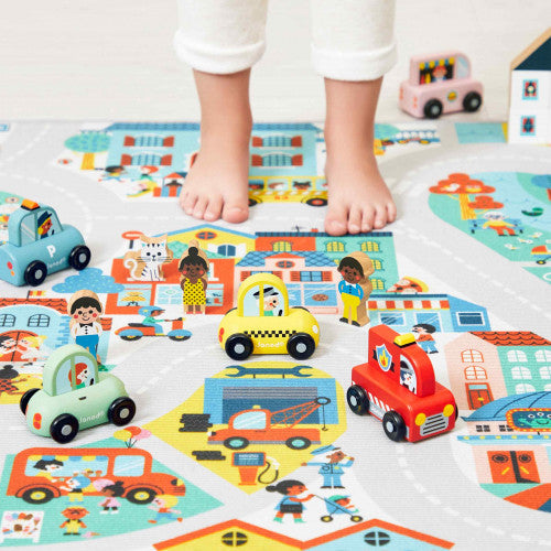 Janod Cross Roads Bloques Ciudad 36 piezas