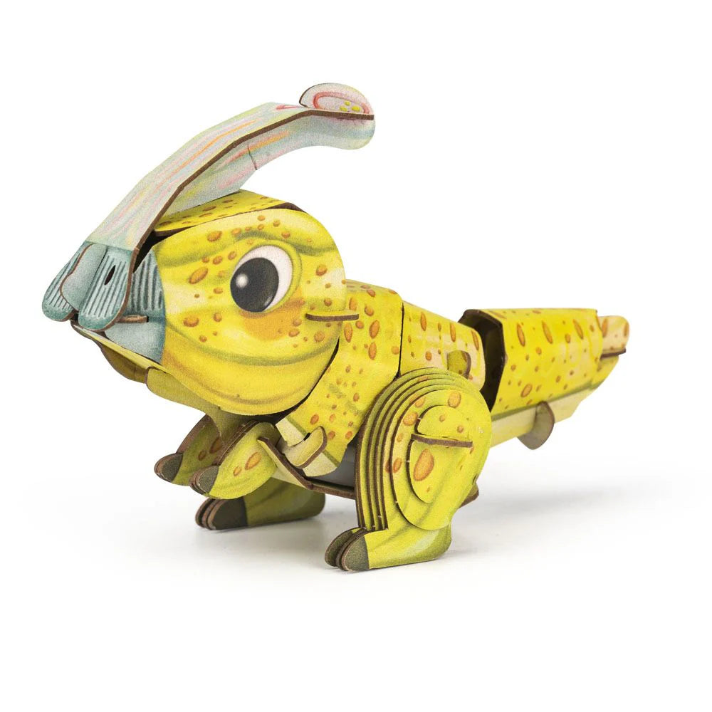 MierEdu Mini Puzzle 3D con sonido Parasaurolophus