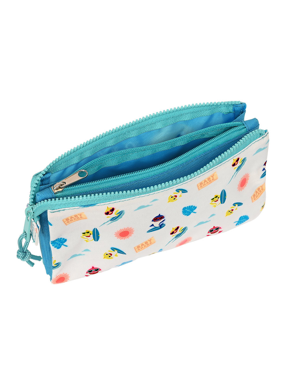 Safta Estuche escolar triple Baby shark