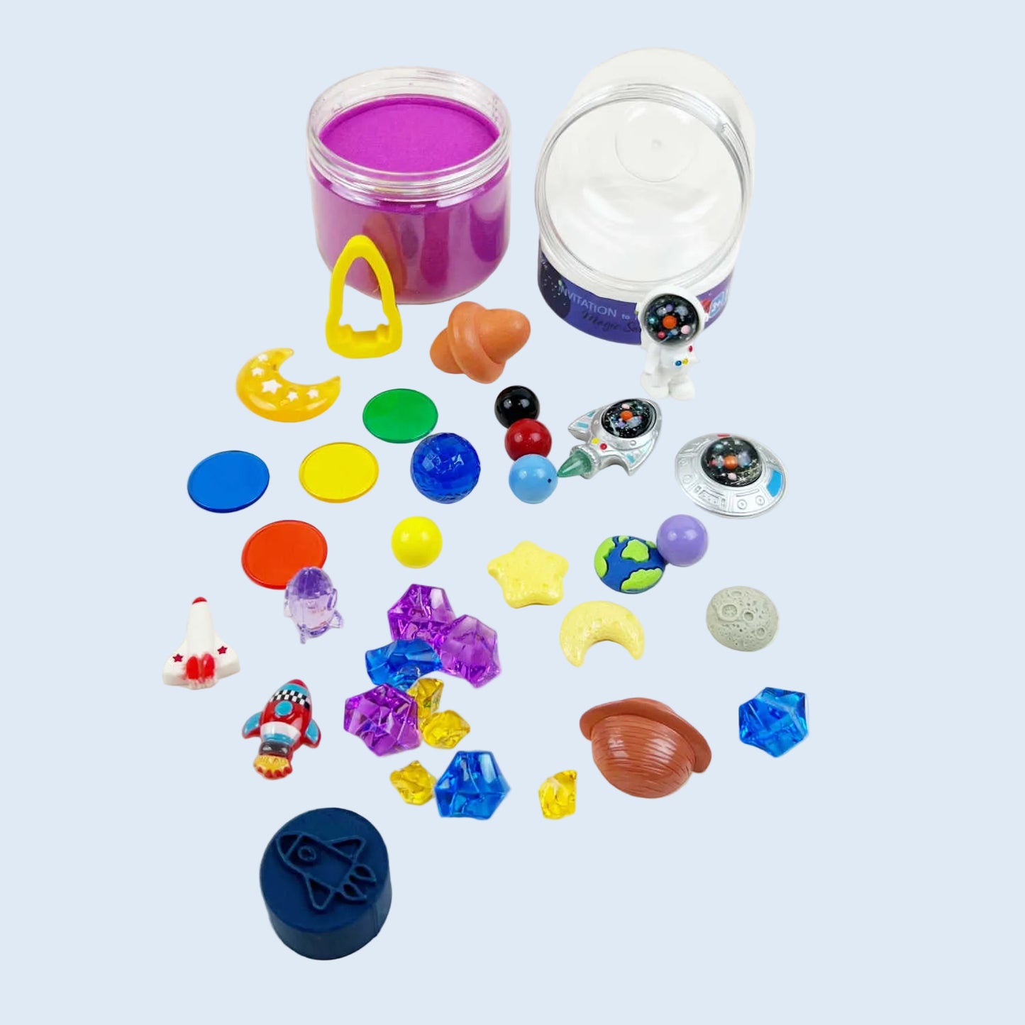 Invitationtoimagine Magic sand Play pot Space