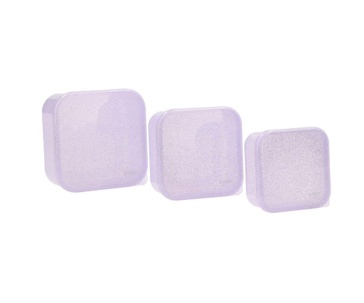 Tutete Cajas de almuerzo Glitter Lila