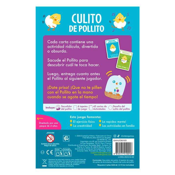 Asmodee Culito de pollito