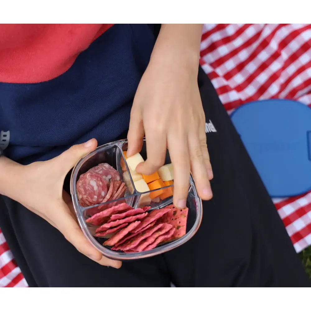 Yumbox Bol para snack Azul