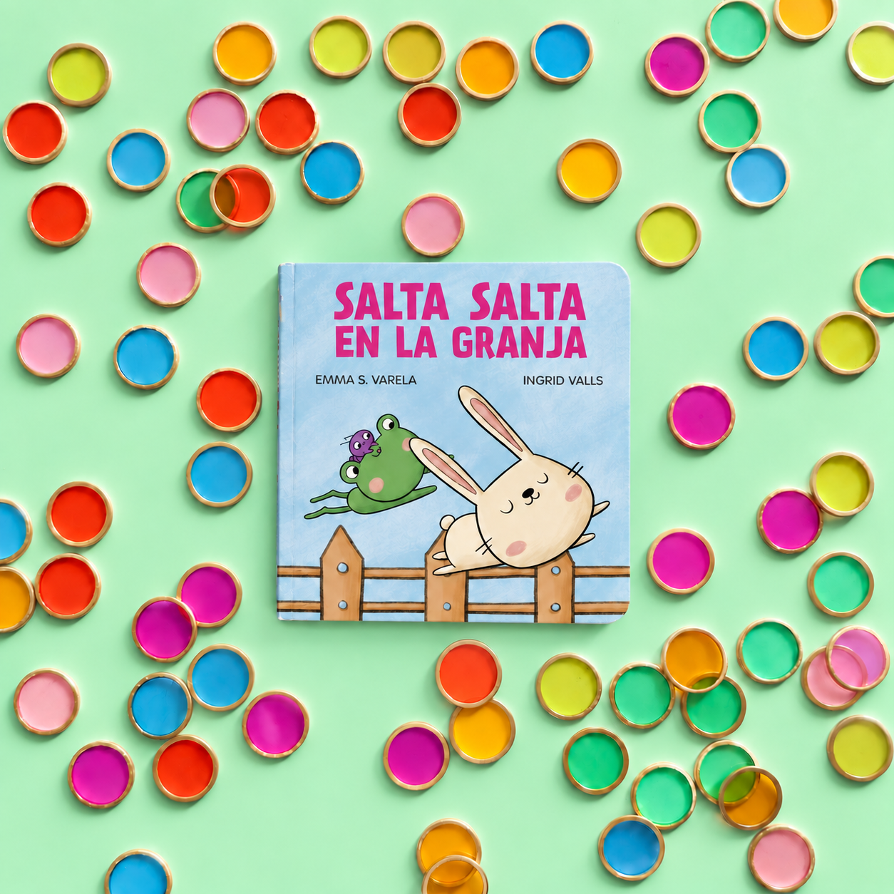 Minilibro Salta salta en la granja
