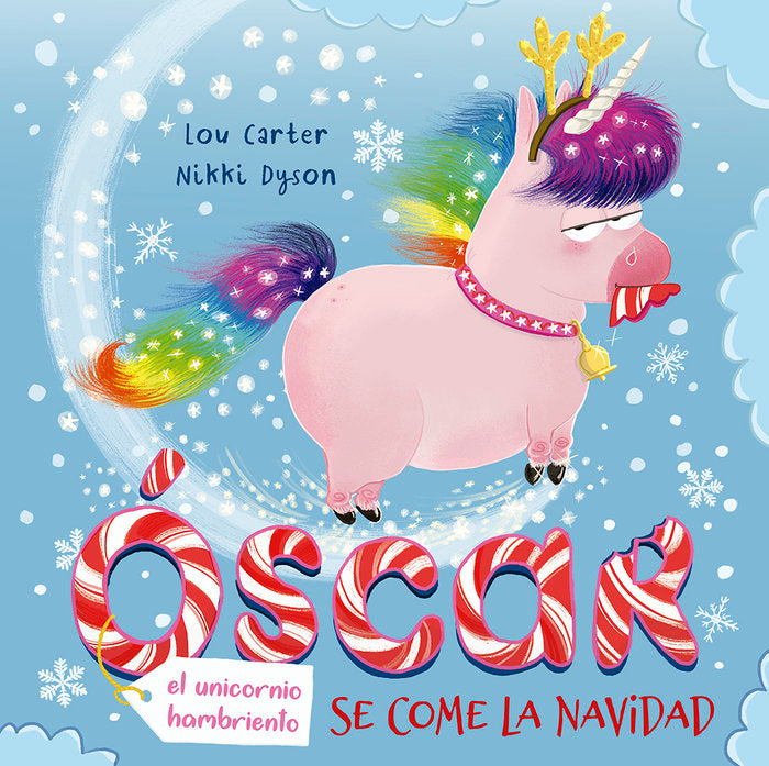 Oscar el unicornio hambriento se come la navidad