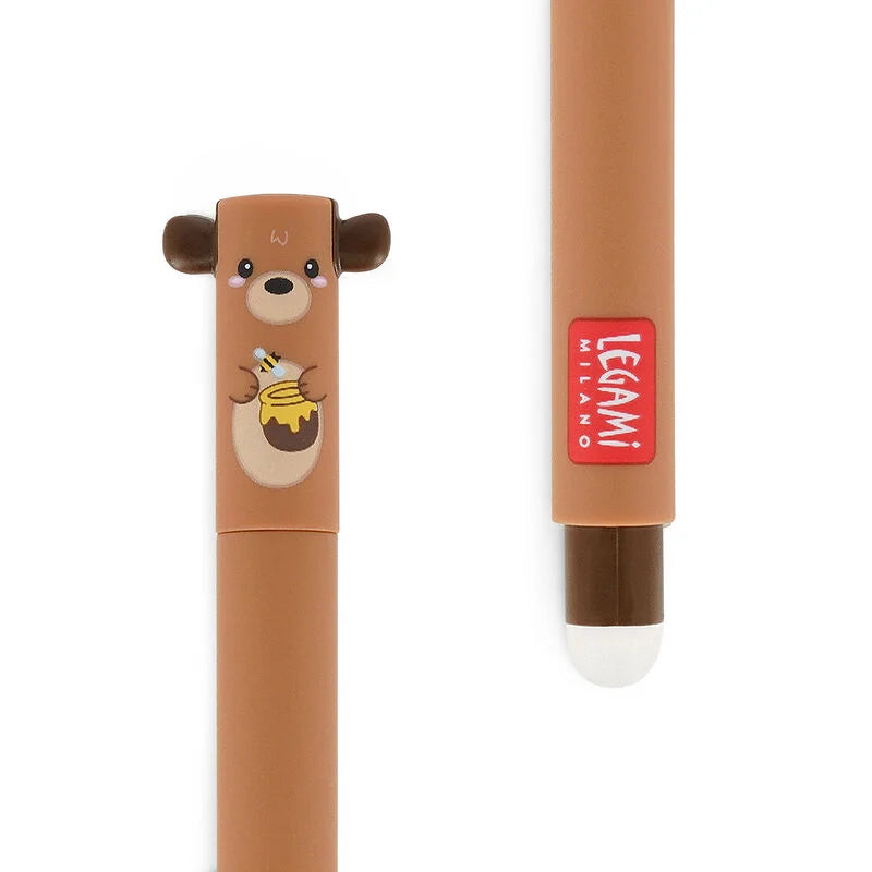 Legami Bolígrafo de Gel borrable Oso