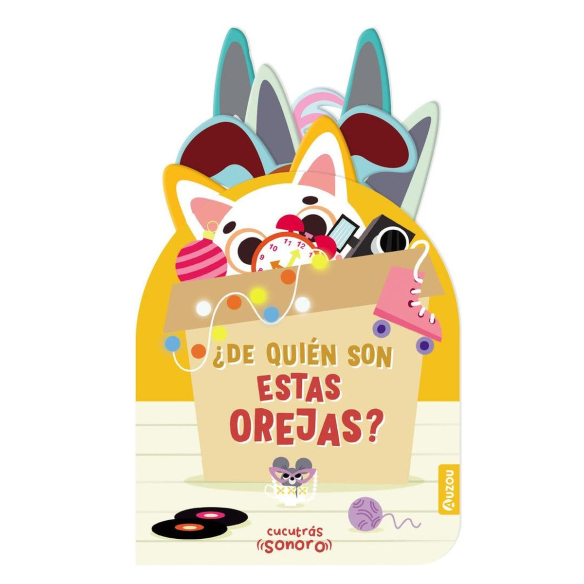 Cucutrás sonoro ¿De quién son estas orejas? - Auzou
