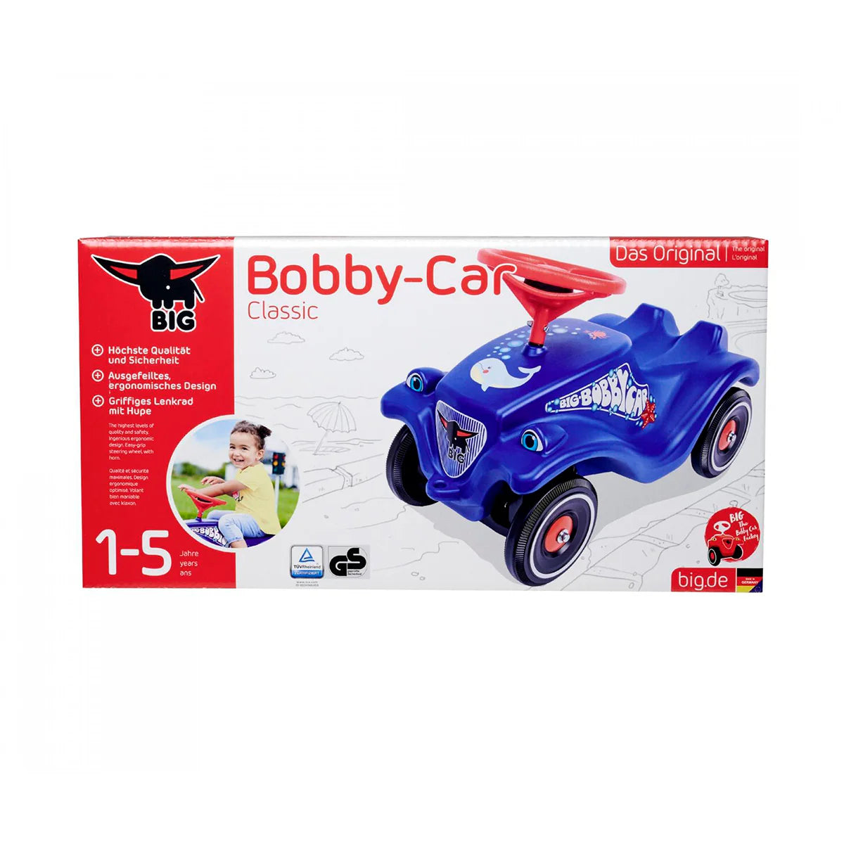 Big Bobby Car Correpasillos Océano