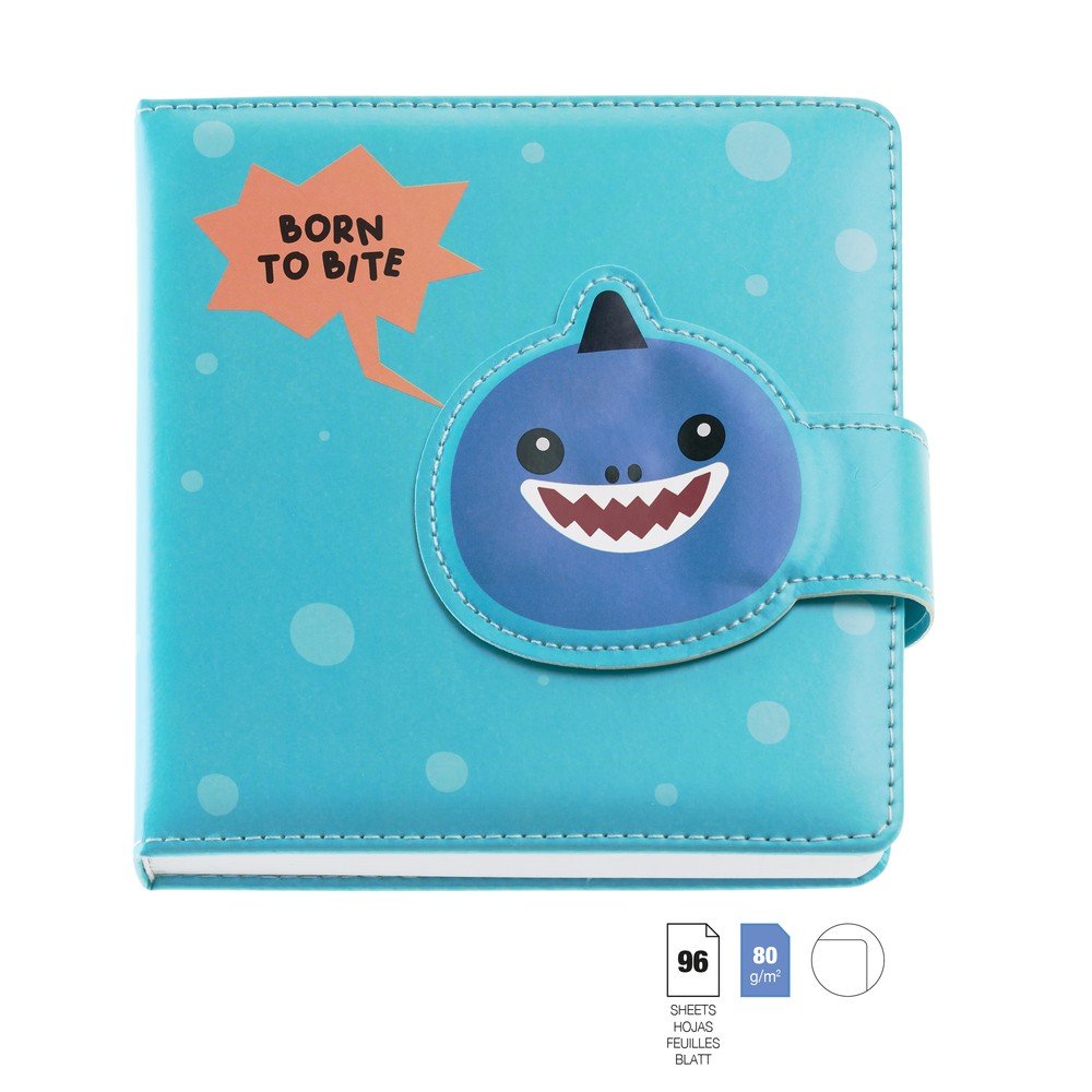 Back2fun Cuaderno acolchado imán