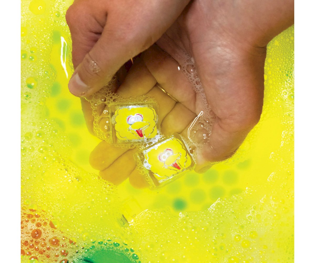 Glopals Cubos de luz Amarillo Gallina Caponata