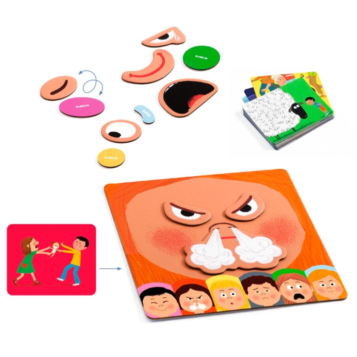 Djeco Emotico Juego magnético