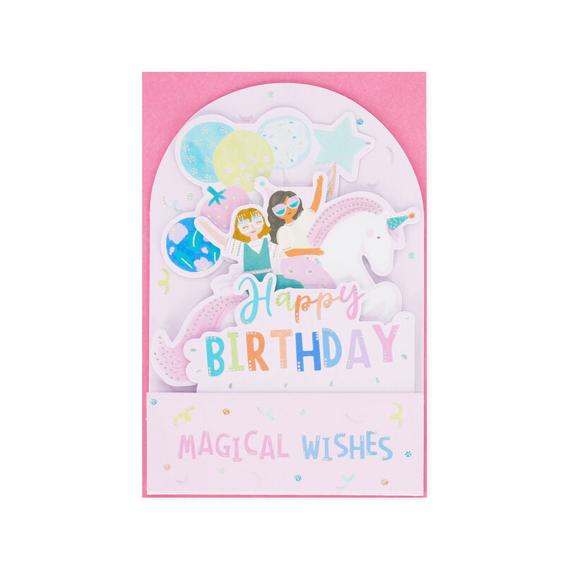Legami Tarjeta Pop up Unicornio