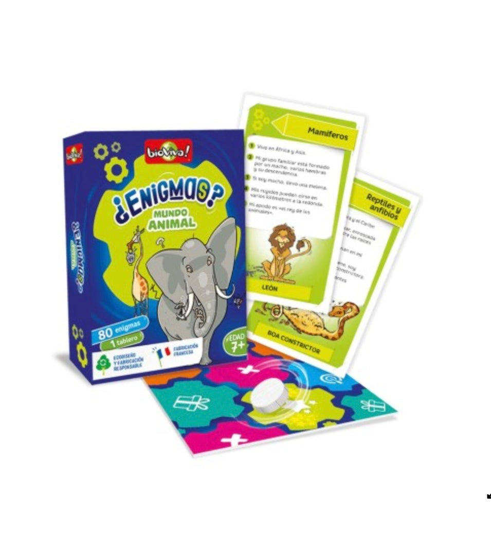 Bioviva Enigmas Mundo animal 7+