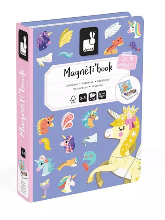 Janod Magneti’book unicornios