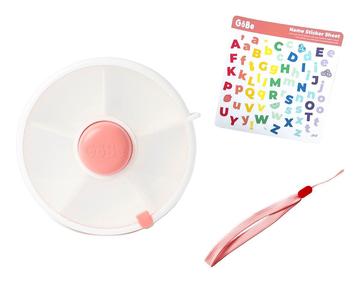 Gobe caja almuerzo spinner pequeña Coral rosa