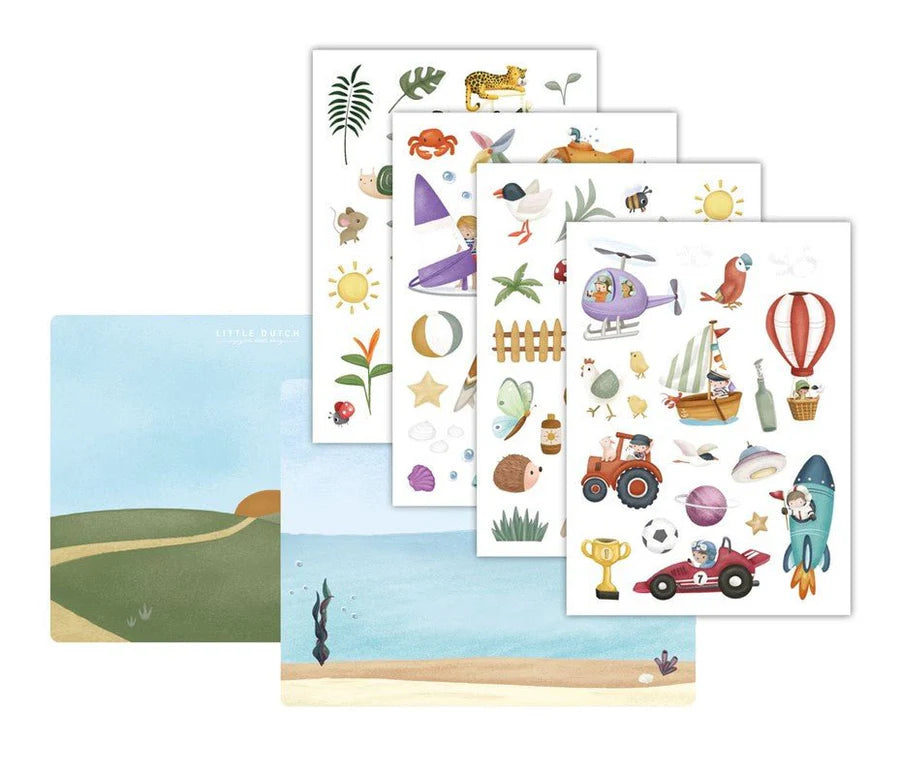 Little Dutch pegatinas para ventana Jim & Friends