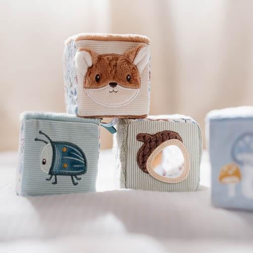 Little Dutch Cubos apilables blanditos Forest Friends