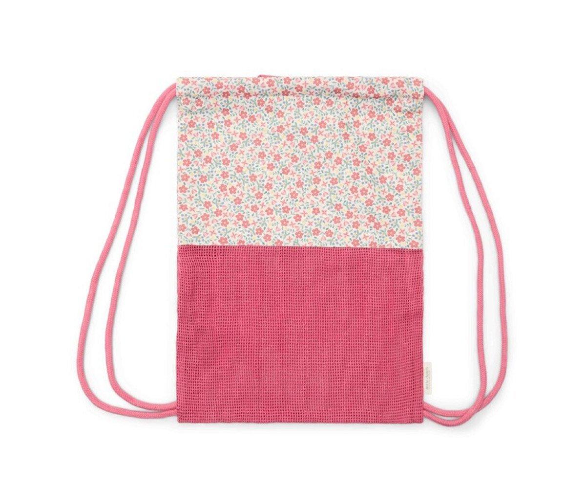 Little Dutch Mochila saco de playa Sunny Flowers Multicolor