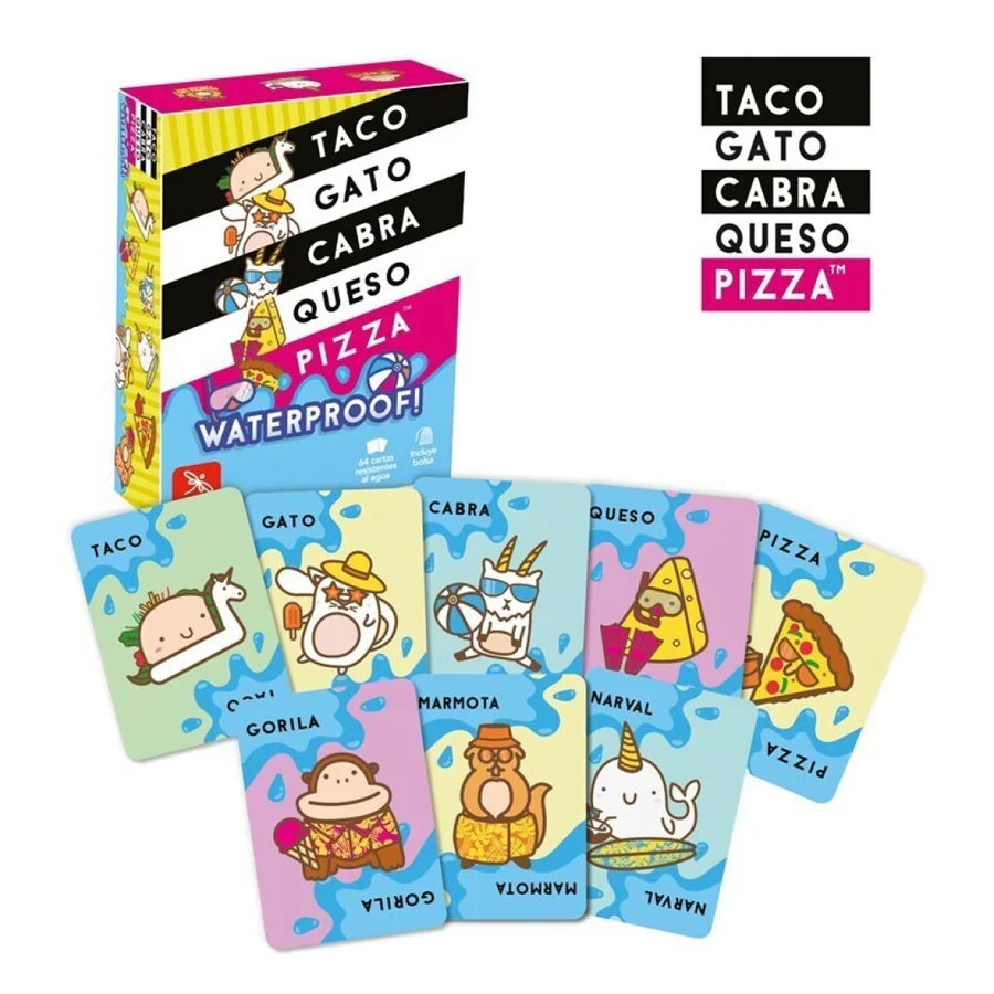 Lúdilo Taco Gato Cabra Queso Pizza Waterproof!