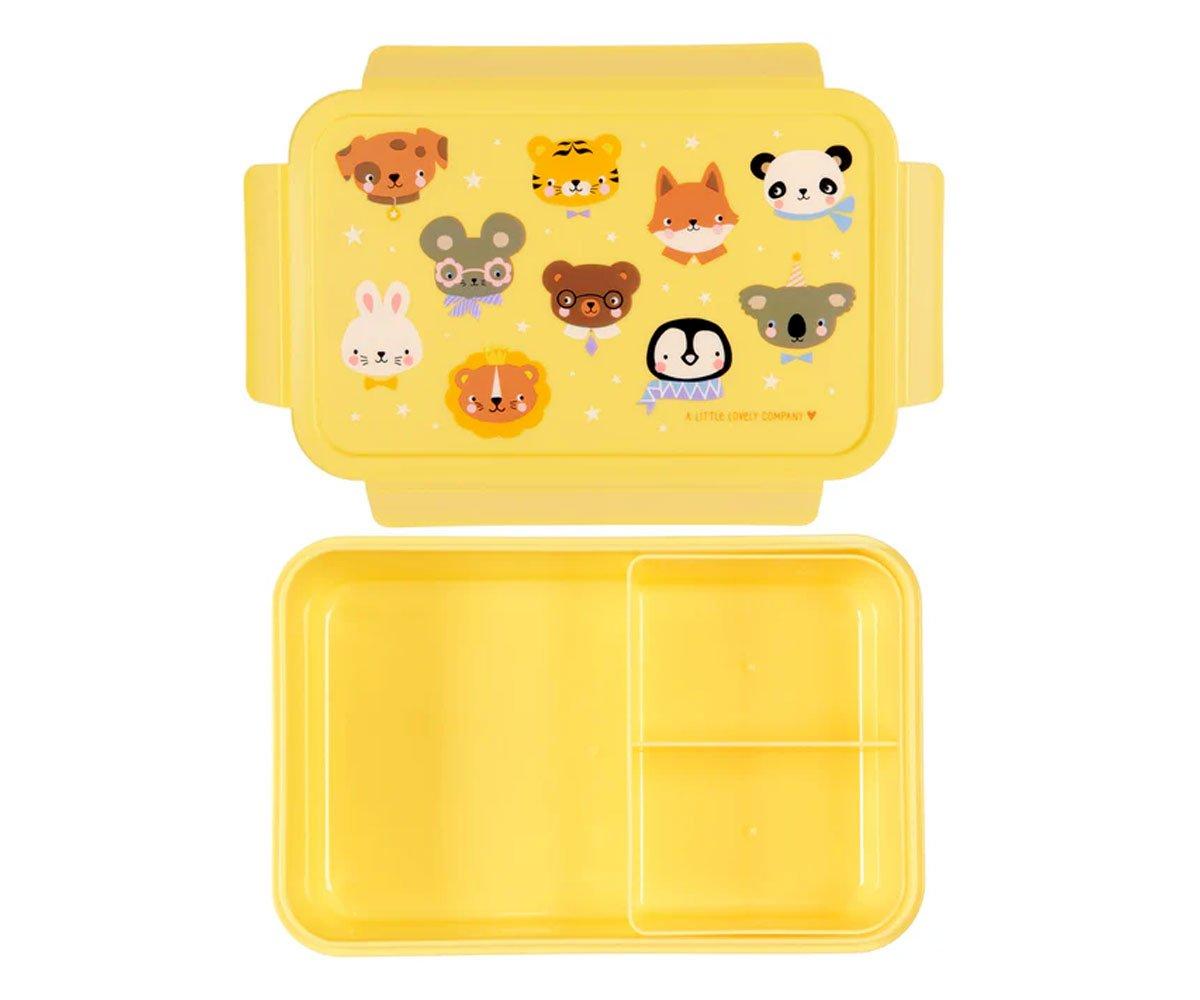 A Little Lovely Company Caja almuerzo bento Animal Friends