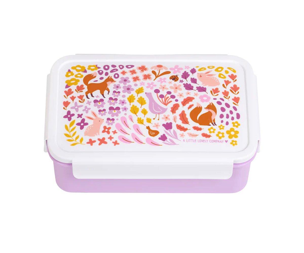 A Little Lovely Company Caja almuerzo bento Flower Garden
