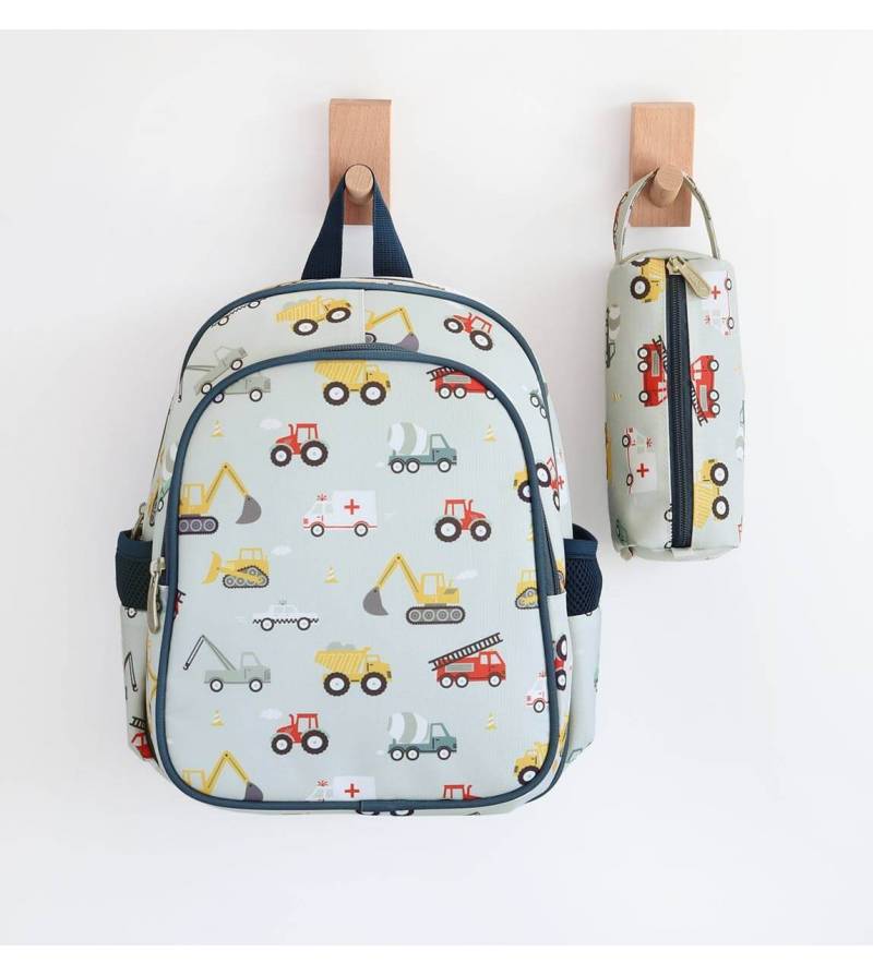A Little Lovely Company mochila infantil térmica Vehículos