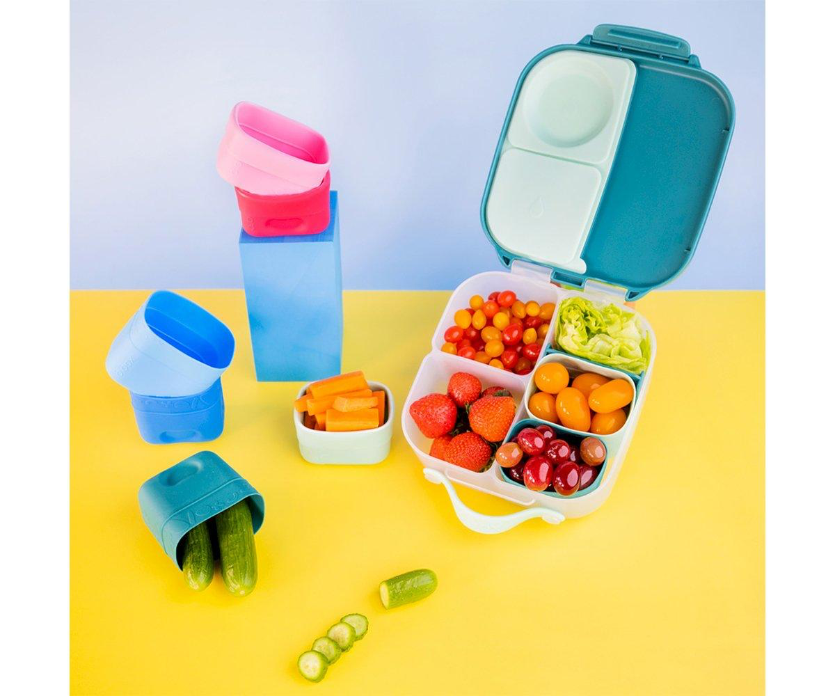 B.box Set vasitos snack de silicona Ocean