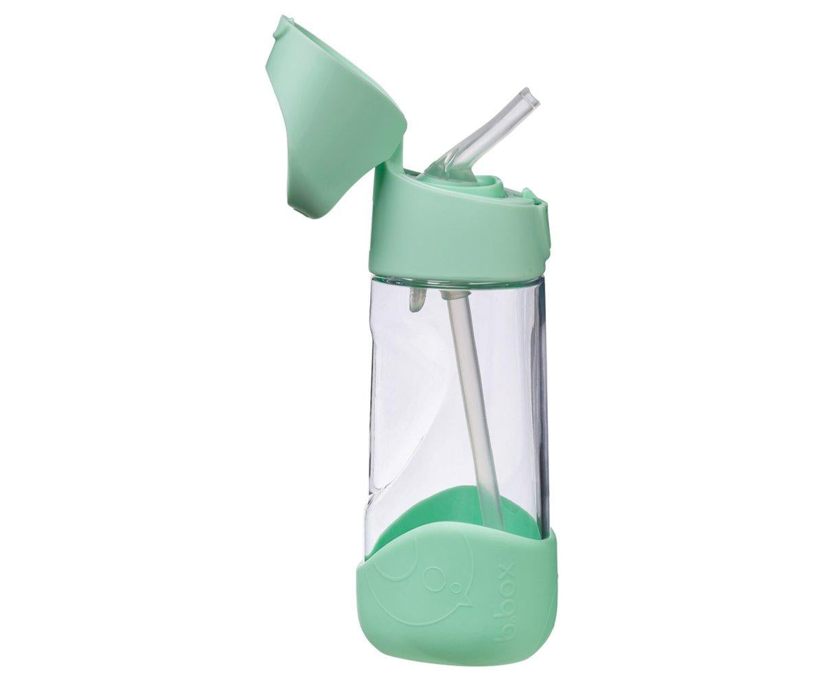 B.Box Botella Tritán con pajita 450ml Spearmint