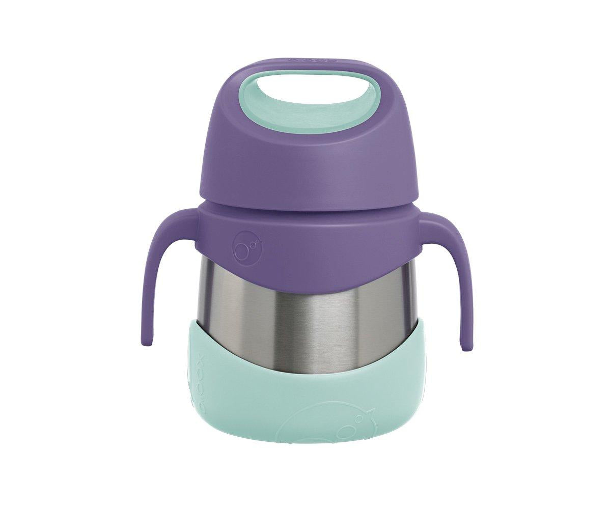 B.box Termo con cuchara/tenedor 335ml Lilac Pop