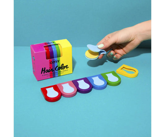 Omy Tizas temporales para el pelo 6 unidades