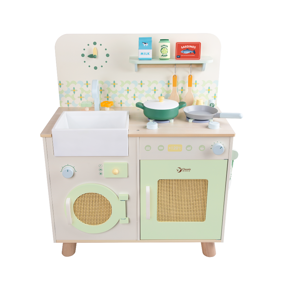 Cocinita de madera Natural Kitchen