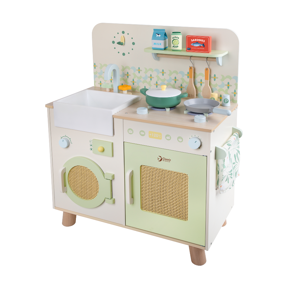 Cocinita de madera Natural Kitchen