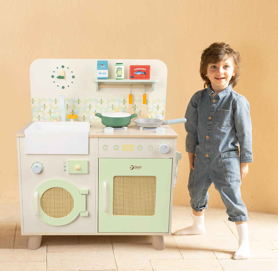 Cocinita de madera Natural Kitchen