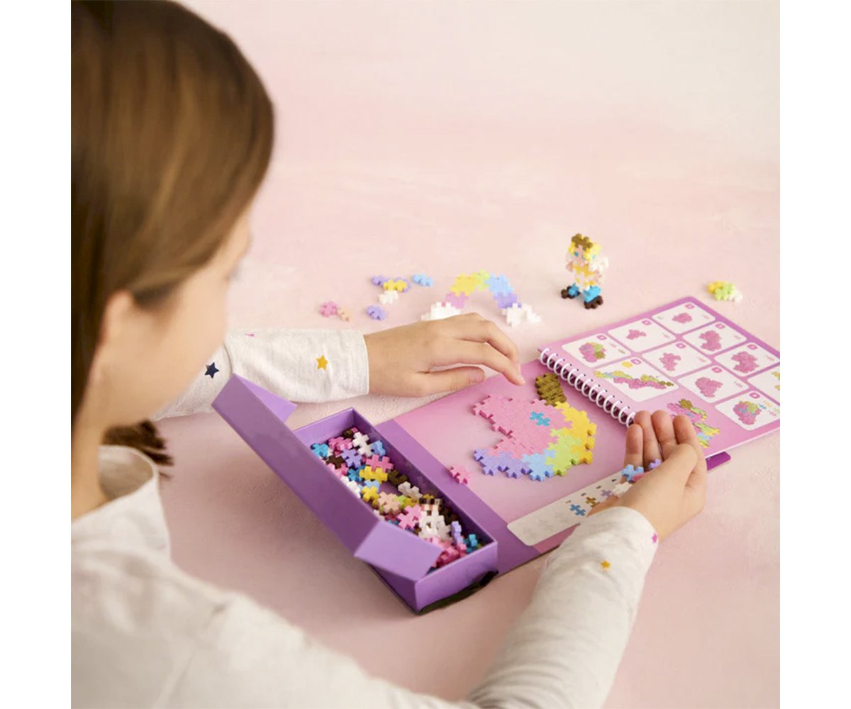 Plus Plus Pack Activity 125 piezas Unicornio