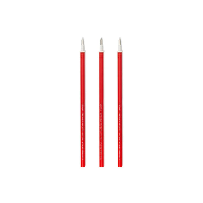 Legami recarga para bolígrafo de gel borrable Rojo