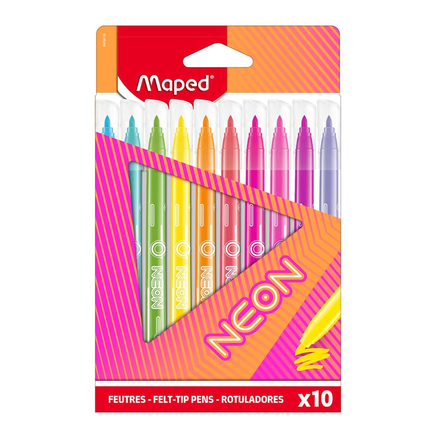 Maped Pack 10 rotuladores fluorescentes