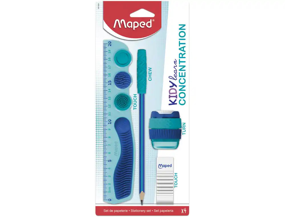 Maped Kit Kidylearn Concentration 4 piezas