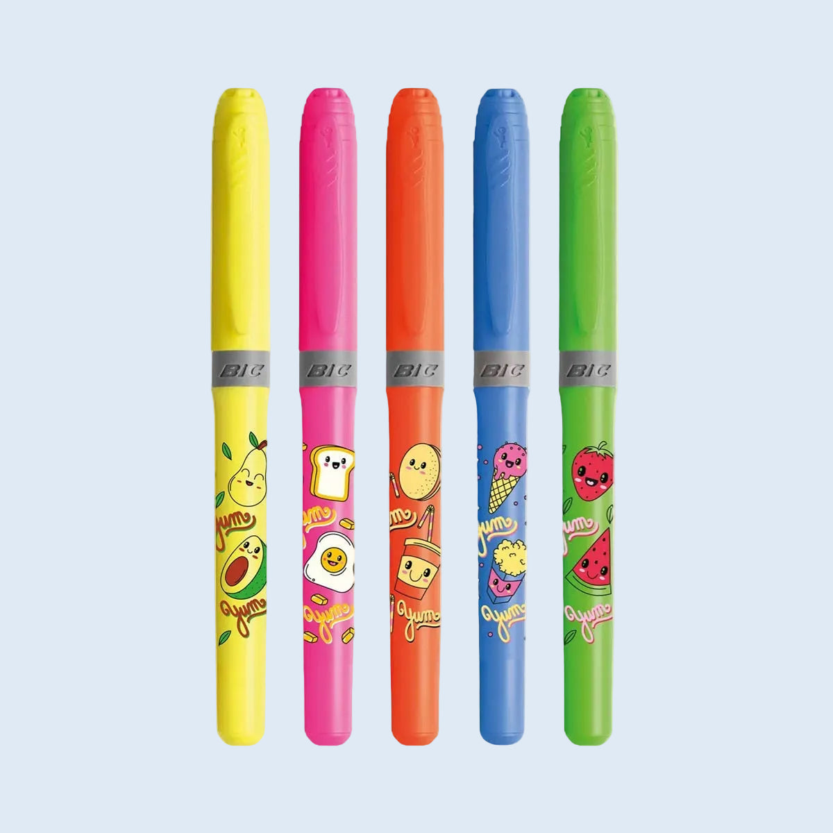 Bic marcador Kawaii neón