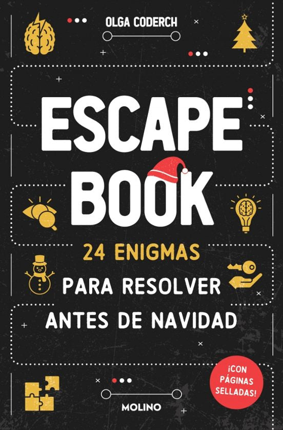 Escape book 24 enigmas para resolver antes de Navidad