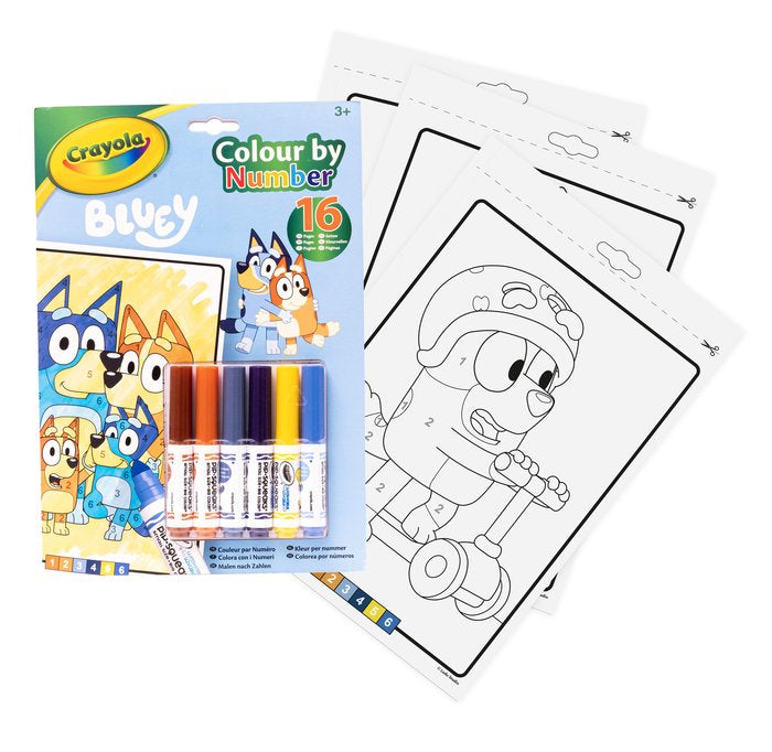 Crayola Bluey Libro de actividades