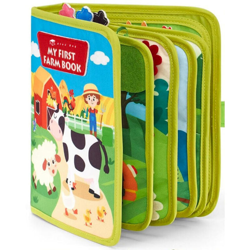 Libro didáctico actividades de la granja